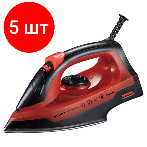 Комплект 5 штук Утюг SUPRA IS-2421 2323300₽