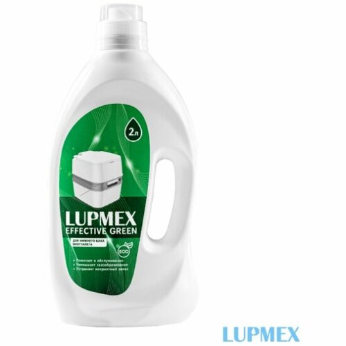 фото Жидкость туалетная lupmex effective green 2л