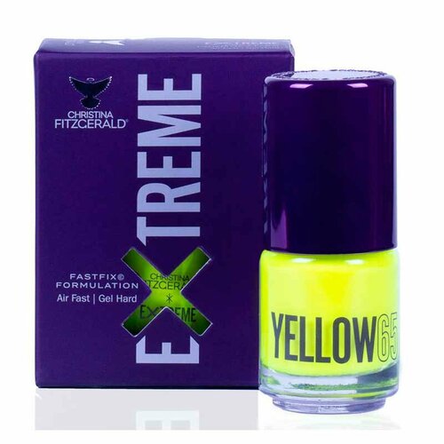 Лак для ногтей - YELLOW 65 15 мл Christina Fitzgerald Extreme Yellow 65 15 мл