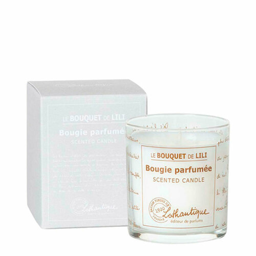 Ароматическая свеча LOTHANTIQUE Букет лилий (Le Bouquet de Lili), 140 г
