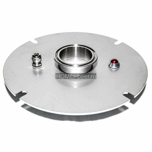 Фланец на перегонный куб Спиртмаш с клампом 2 вырезы 323000₽