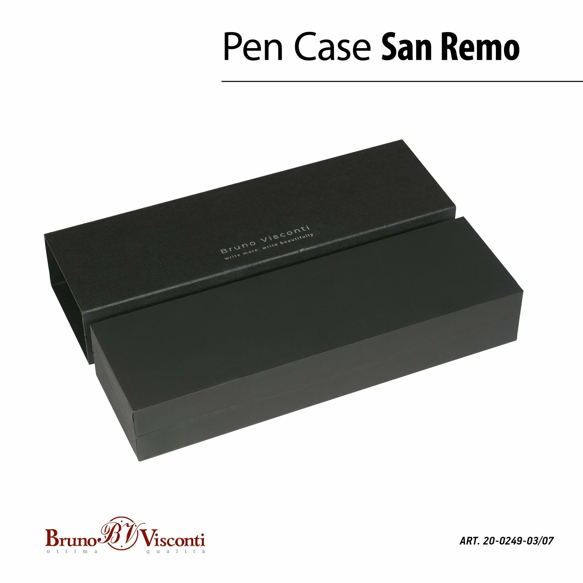 Ручка шариковая San Remo, синяя Bruno Visconti - фото №3