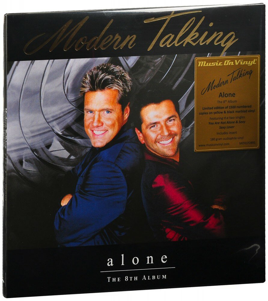 Modern Talking. Alone - The 8th Album (2 LP)