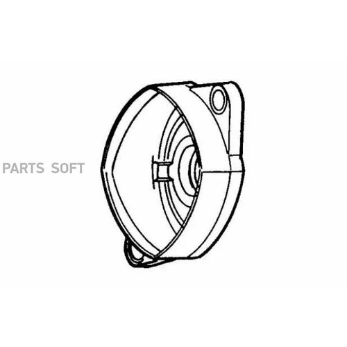 DELCO REMY 10491185 Крышка генератора перняя 7710₽