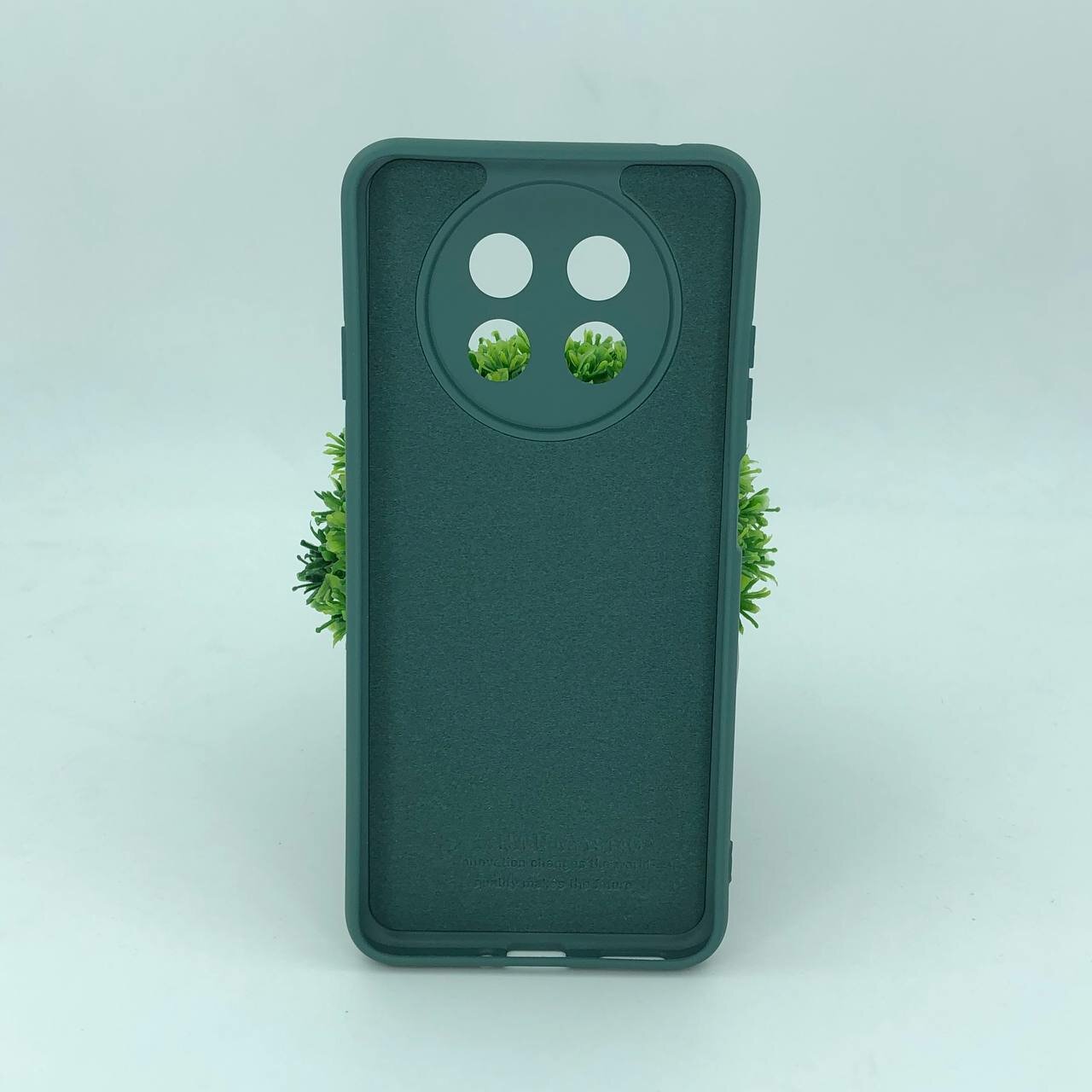 Силиконовый чехол для Huawei Nova Y91 4G / Хуавей Нова Игрик 91 4Джи / с Soft-touch покрытием / защитой блока камер и бархатной подложкой — фото 1