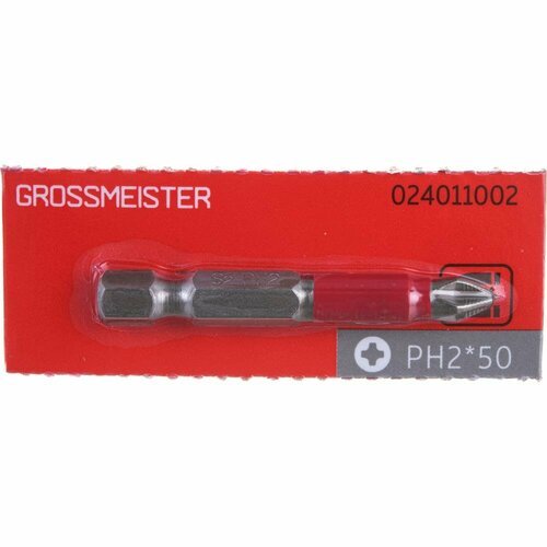 Бита для шуруповерта GROSSMEISTER 024011002 837₽