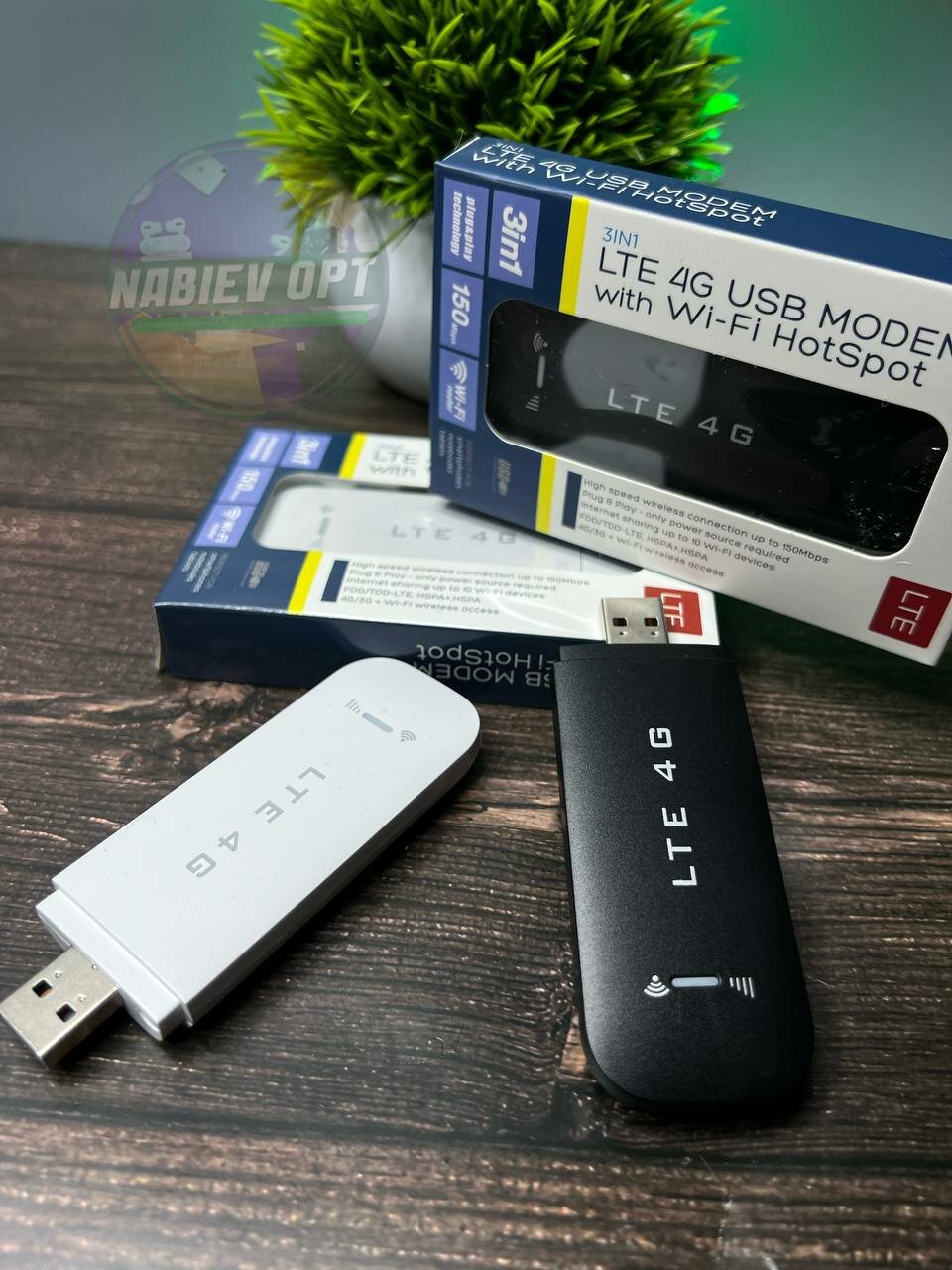 Модем 4G LTE / USB, белый