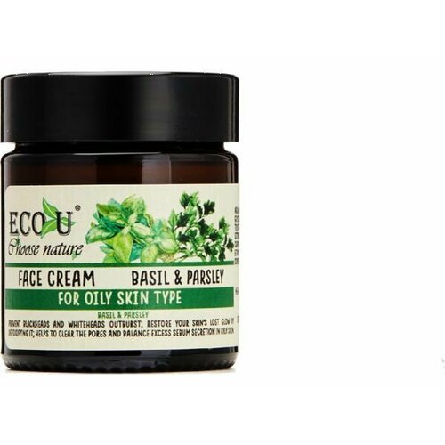 Крем для лица Eco U Face cream Basil Parsley 629₽