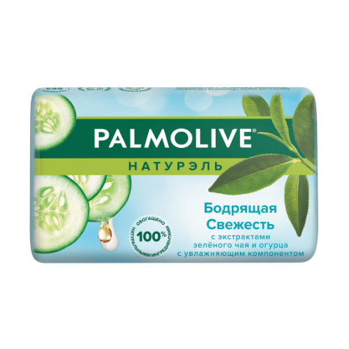 Palmolive мыло бодрящая свежесть зеленый чай и огурец 90гр набор из 3 штук мыло palmolive naturals бодрящая свежесть зеленый чай и огурец 150г