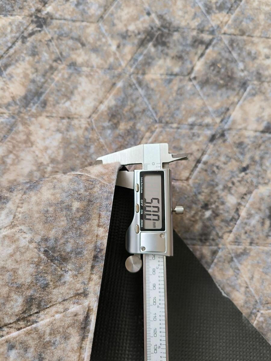 Коврик в прихожую придверный противоскользящий 120х120 — фото 1