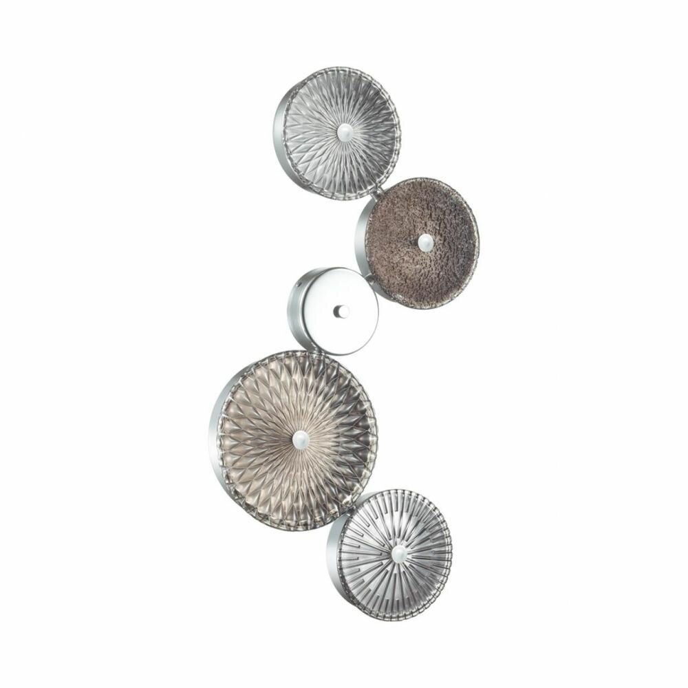 Бра металл/стекло LED 26W 4000K CARAMELLA 5416/26WL хром/разноцветный