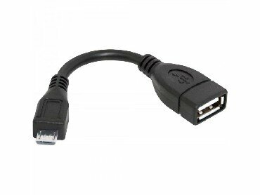 Кабель, переходник (DEFENDER (87300) USB OTG microUSB(M)-USB(F), 8см)