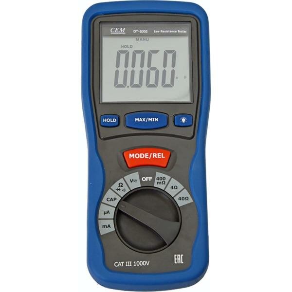 Мультиметр CEM DT-5302 цифровой -микроомметр