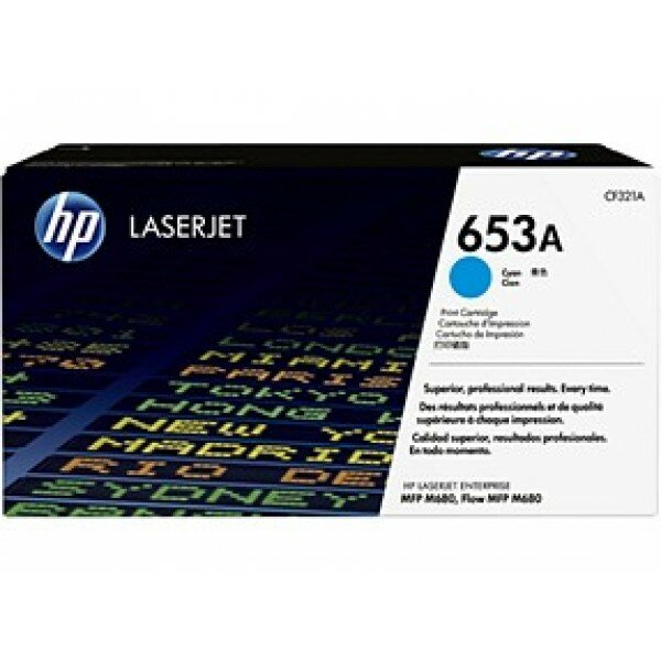 CF321A / CF321AС HP 653A Картридж голубой для HP Color LaserJet Enterprise MFP M680dn/M680f/ FLOW MF
