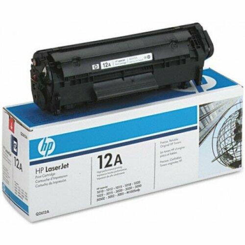 Q2612AH / Q2612A HP оригинальный черный тонер-картридж для HP LaserJet MFP 1010/ 1020/ 3015/ 3020/ 3