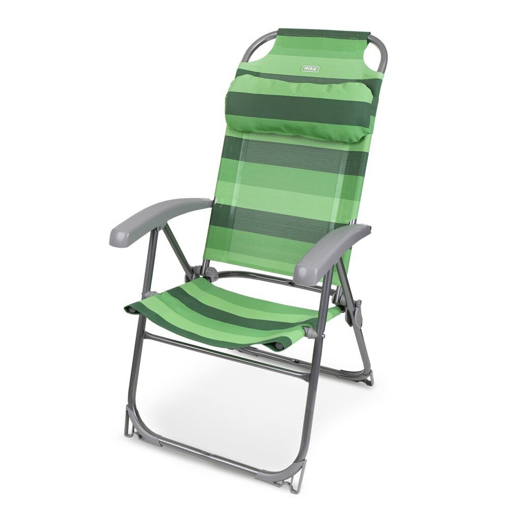 Кресло-шезлонг складное Ника К2 зеленый