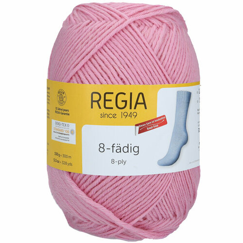 Носочная пряжа Regia 8-Ply Uni 150 г (01052 Orchidee)