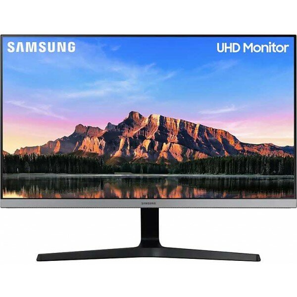 SAMSUNG Монитор Samsung 28" U28R550UQI темно-серый IPS LED 16:9 HDMI матовая 1000:1 300cd 178гр/178гр 3840x2160 60Hz FreeSync DP 4K 5.8кг LU28R550UQIXCI