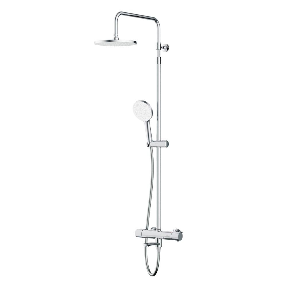 Душевая система с тропическим душем и смесителем хром AM.PM X-Joy F0785A500
