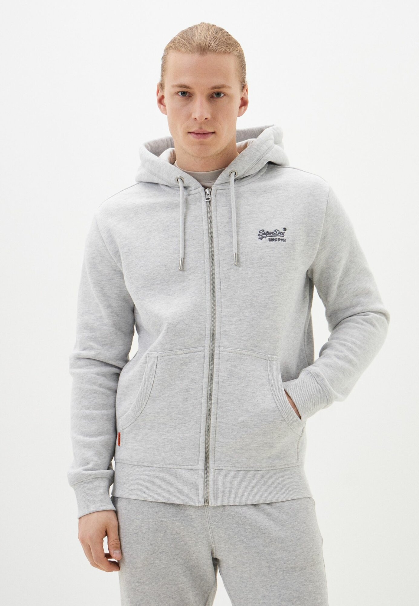 Толстовка Superdry ESSENTIAL LOGO ZIP HOODIE