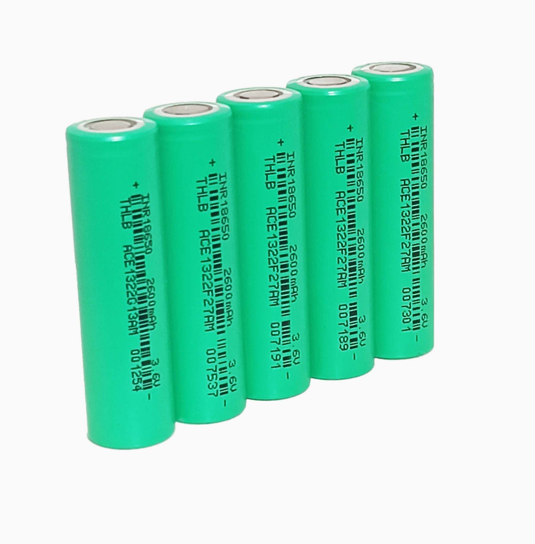 Аккумуляторы THLB INR 18650 Li-ion высокотоковые, емкость 2500mAh 3.6V 5шт.