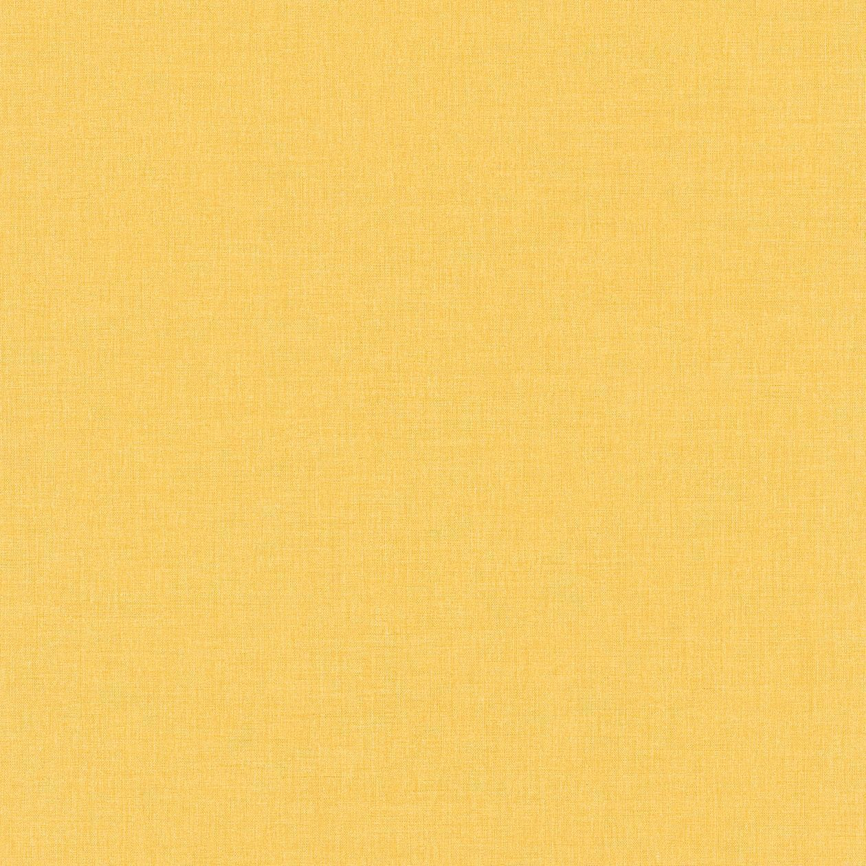Обои 68522120 Linen Caselio - французские, виниловые, желтого тона, тканевая фактура, в стиле модерн, длина 10.05м, ширина 0.53м, рекомендуем детские.