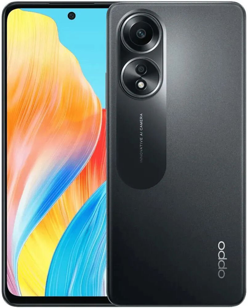 Смартфон OPPO A58 8/128Gb, черный