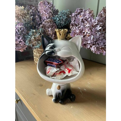 Статуэтка Конфетница-Органайзер Кошечка.
