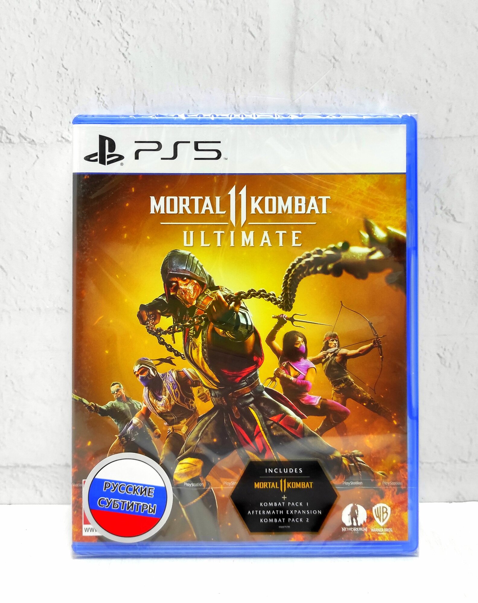 Mortal Kombat 11 Ultimate MK Русские субтитры Видеоигра на диске PS5