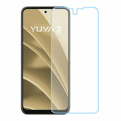 Lava Yuva 3 Pro защитный экран из нано стекла 9H скрин Мобайл бесцветный, прозрачный