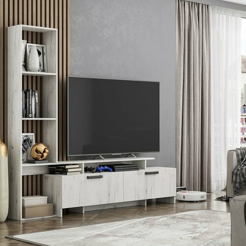 Гостиная Лучиана дуб крафт белый 7700₽