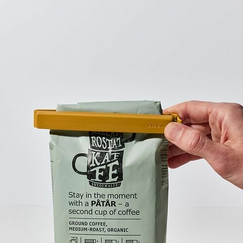 Зажим для пакетов икеа BEVARA, — фото 1