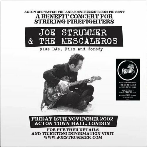 виниловая пластинка tony allen Strummer Joe & Mescaleros Виниловая пластинка Strummer Joe & Mescaleros Live At Acton Town Hall