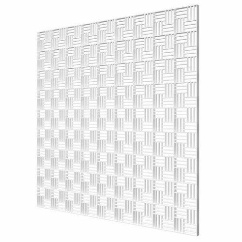 Решетка вентиляционная пластиковая декоративная потолочная ERA 595х595 мм белая