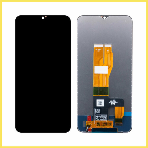Дисплей (экран) для Realme C33 в сборе с тачскрином (RMX3624) Черный дисплей для realme c33 rmx3624 в сборе с тачскрином