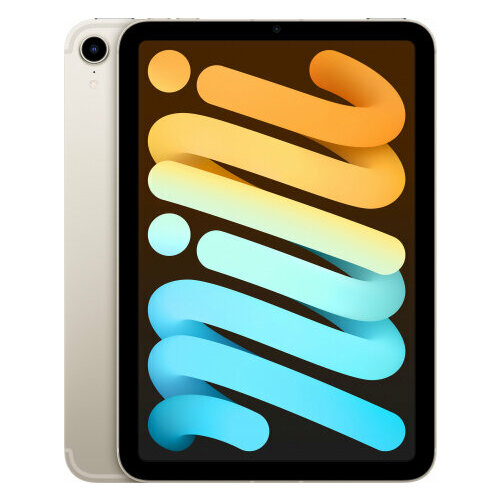 Планшет Apple iPad mini 6 (2021) 64Gb Wi-Fi, Starlight (MK7P3)