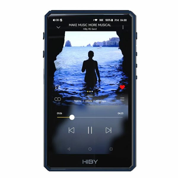 Плеер музыкальный HIBY R5 2-е поколение (голубой цвет)