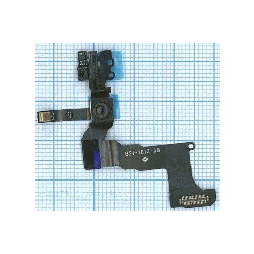 Передняя камера в сборе с шлейфом сенсора для Apple Iphone 5С for samsung galaxy a52 usb charger charging connector dock port flex cable