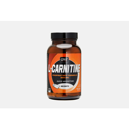 Карнитин в капсулах QNT, L-Carnitine (500 mg) 59мл карнитин в капсулах qnt l carnitine 500 mg 59 шт