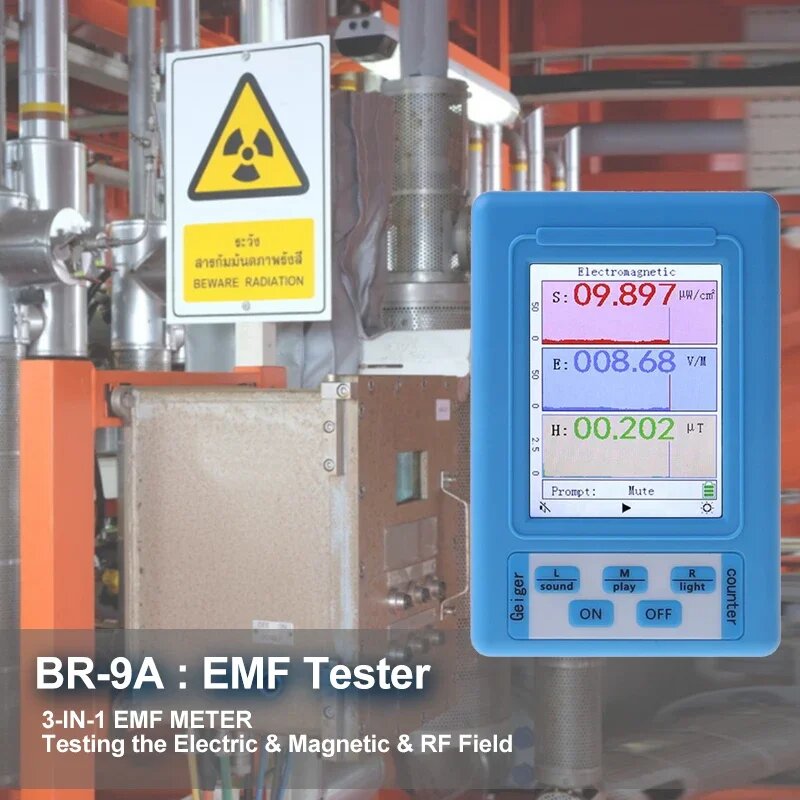 Головки Измерительные TTAKA7 BR-9A EMF Meter, XR-2 Pro