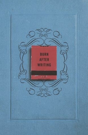 Burn After Writing (Jones Sharon) - фото №1