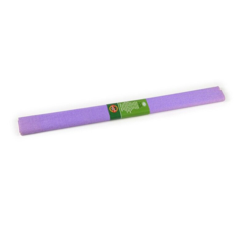 Крепированная бумага KOH-I-NOOR Светло-фиолетовая, в рулоне, 2000х500 мм