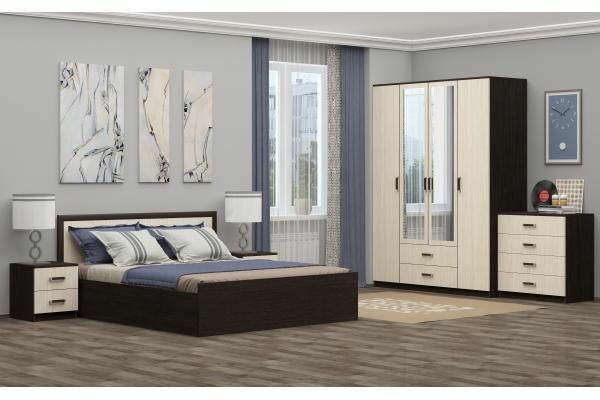 фото Модульная спальня "Фиеста" №1