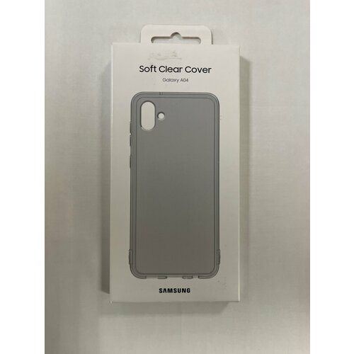 Чехол-накладка Samsung Soft Clear для смартфона Samsung Galaxy A04 комплект 5 штук чехол крышка soft clear cover a12 samsung чер ef qa125tbegru