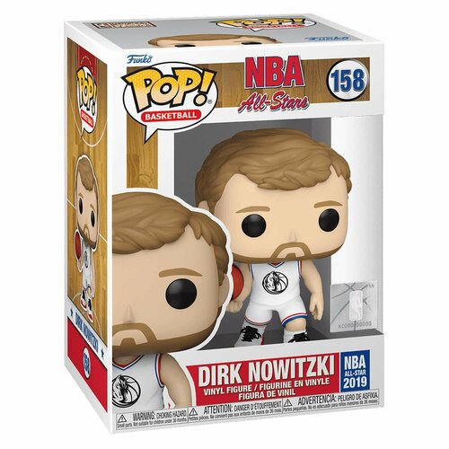 Фигурка Funko POP! NBA All-Stars Dirk Nowitzki (2019) (158) 67488 фигурка funko pop nba hornets gordon hayward teal jersey 59263