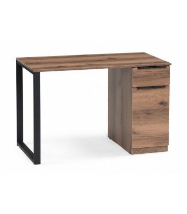 фото Письменный стол Бэтти Лофт дуб делано темный / черный 564716