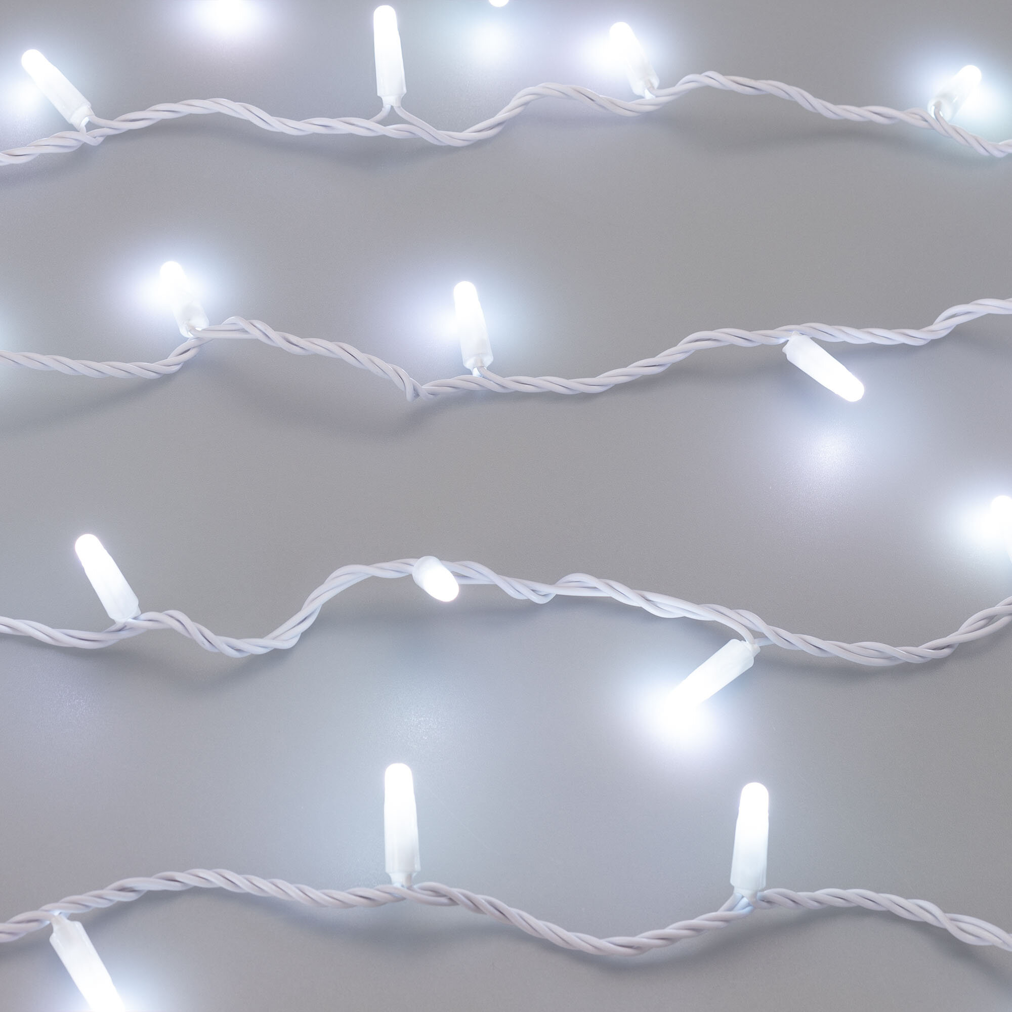 20м. Уличная гирлянда нить RGB Ardecoled 230V ARD-String-Classic-20000-White-200Led-Milk-Sync RGB (28206) - фото №7