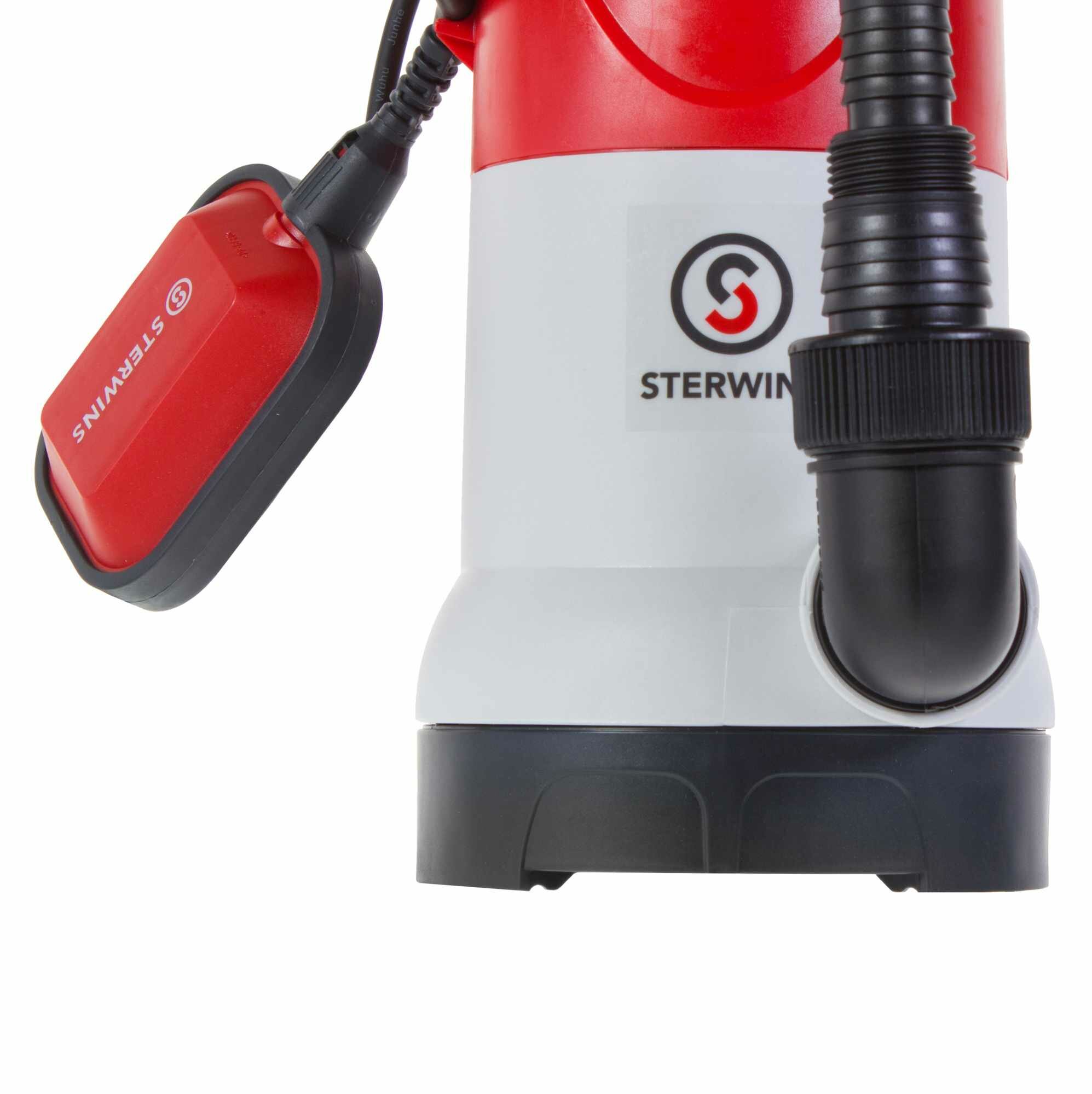 Насос погружной дренажный Sterwins CDW-3 для грязной воды, 11000 л/час