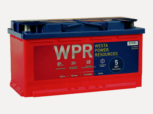 Изображение товара Автомобильный аккумулятор WPR 6СТ-100 VLR (0) (арт. 600120310)
