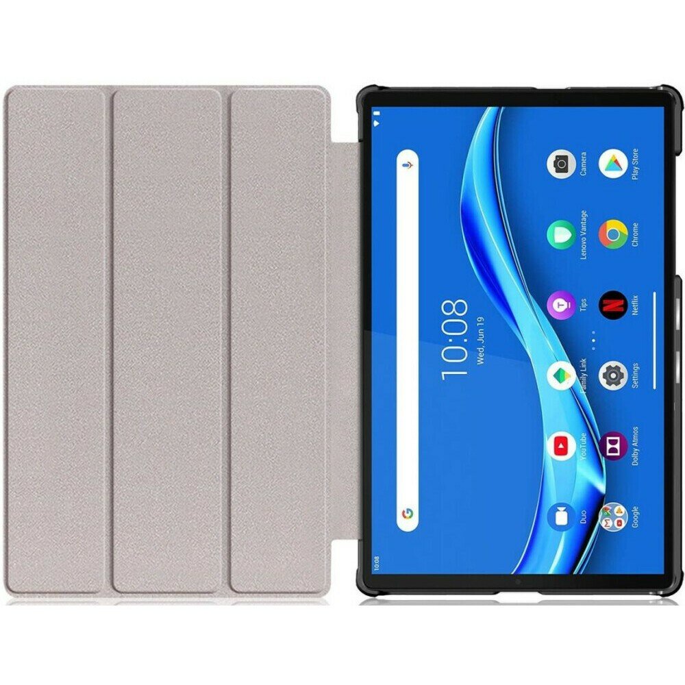 Чехол-подставка IT Baggage для планшета Lenovo Tab M10 Plus TB-X606F 10,3", Искусственная кожа, Серый ITLNX606-2 - фото №9